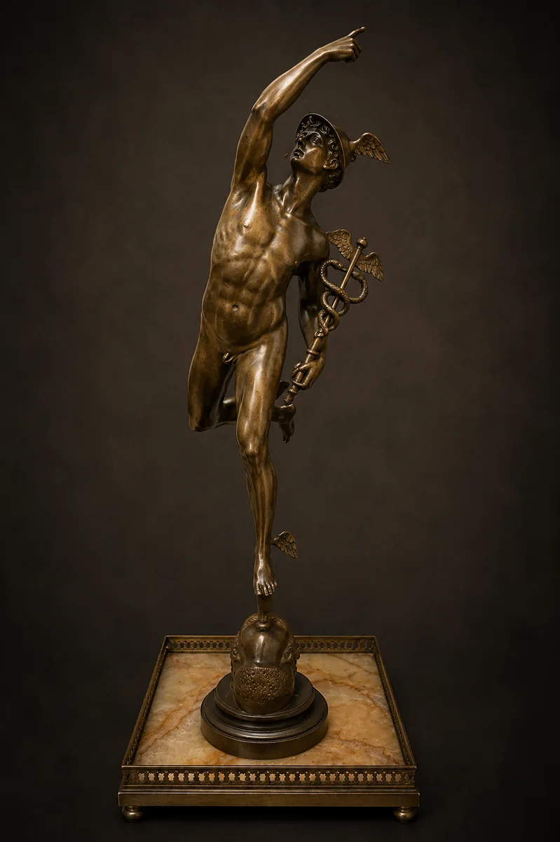 Mercurio, bronce francés